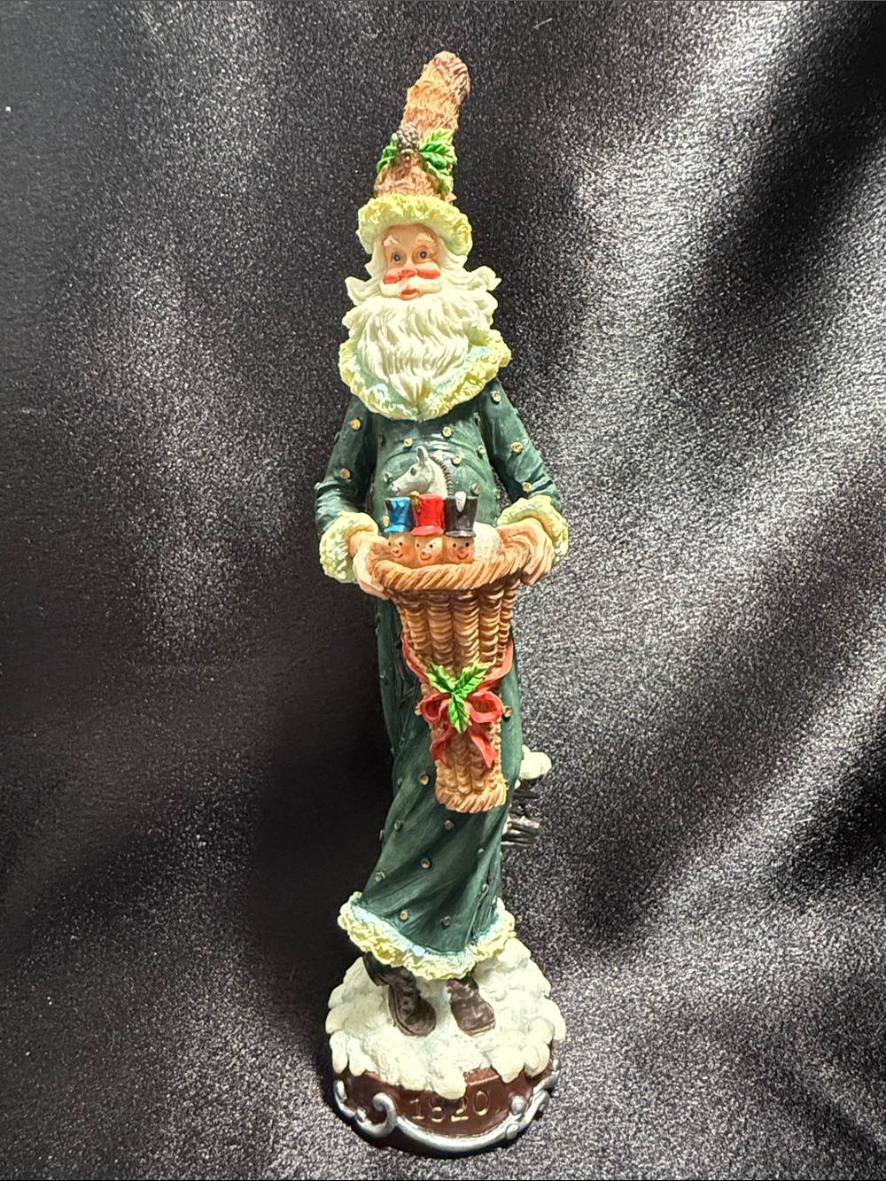 Roman Gallery 1820 Pencil Santa. American Santa’s Through the Decades